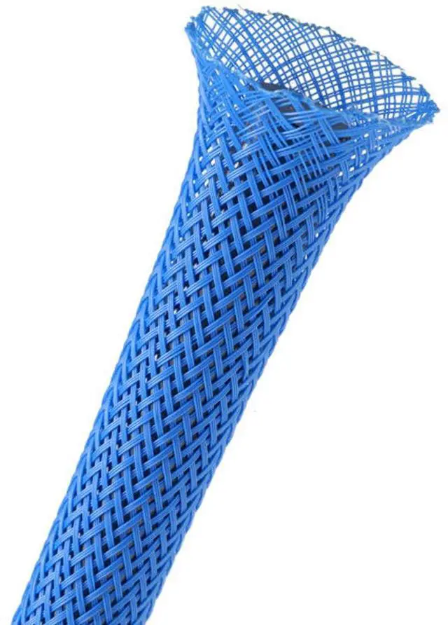 Main image of 3/8" Expandable Sleeving 25 ft. Neon Blue