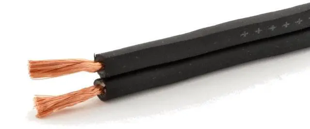 Alt view image 2 of 3 - 16 AWG Speaker Wire 100ft OFC 16/2 Gauge Flexible Full Copper Home Car Audio Speaker Wire Black - 100 Feet