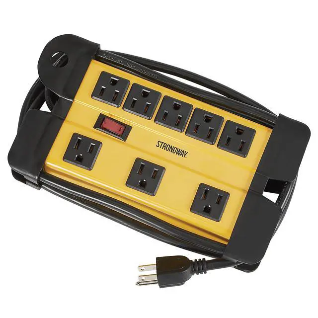 Alt view image 3 of 7 - 8-Outlet Workshop Power Box, 14/3 Ga., 15 Amps, Model# 201704005001