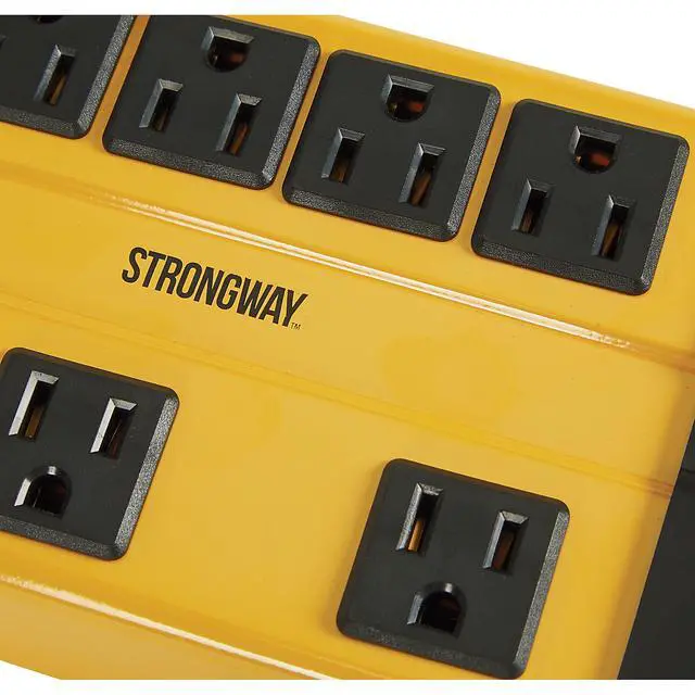 Alt view image 4 of 7 - 8-Outlet Workshop Power Box, 14/3 Ga., 15 Amps, Model# 201704005001