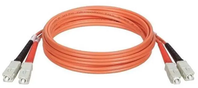 Main image of Duplex Multimode 62.5/125 Fiber Patch Cable (SC/SC), 2M (6-ft.)(N306-006)
