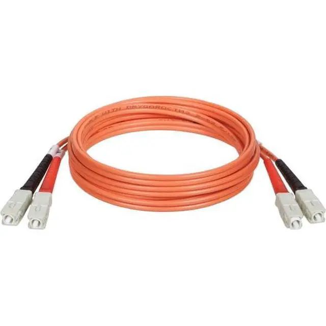 Alt view image 2 of 2 - Duplex Multimode 62.5/125 Fiber Patch Cable (SC/SC), 2M (6-ft.)(N306-006)