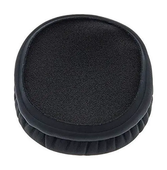 Alt view image 2 of 2 - IENZA Replacement Protein Leather Earpads Ear Pads Cushion Compatible with Audio-Technica ATH Sony AKG HifiMan Philips Fostex Monoprice Large Over-The-Ear Headphones (1 Pair)