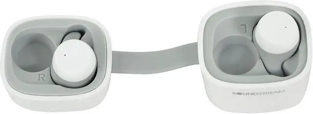 Alt view image 3 of 7 - h2GO Wireless Earbuds IPX6 Water & Sweat Resistant with Qi Wireless Charging