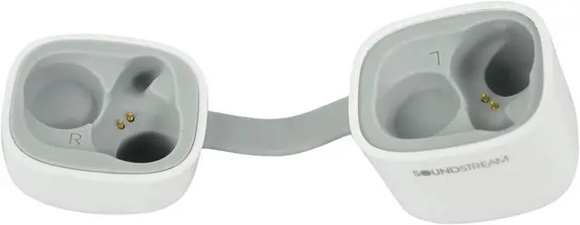 Alt view image 4 of 7 - h2GO Wireless Earbuds IPX6 Water & Sweat Resistant with Qi Wireless Charging