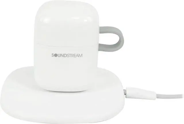 Alt view image 5 of 7 - h2GO Wireless Earbuds IPX6 Water & Sweat Resistant with Qi Wireless Charging