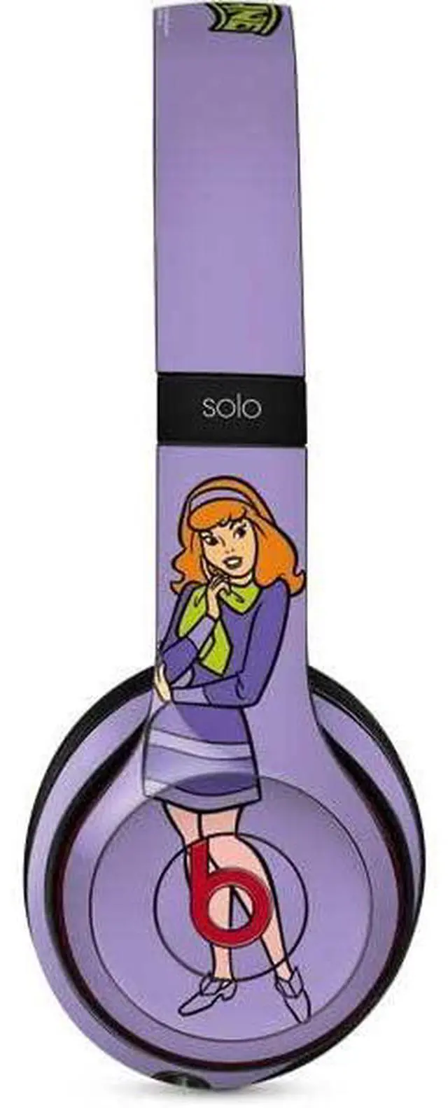 Main image of Decal Audio Skin Compatible with Beats Solo 3 Wireless - Officially Licensed Scooby Doo Daphne Design