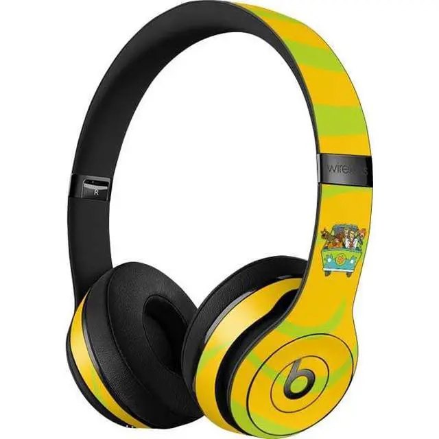 Alt view image 3 of 3 - Decal Audio Skin Compatible with Beats Solo 3 Wireless - Officially Licensed Scooby Doo Mystery Machine Van Design