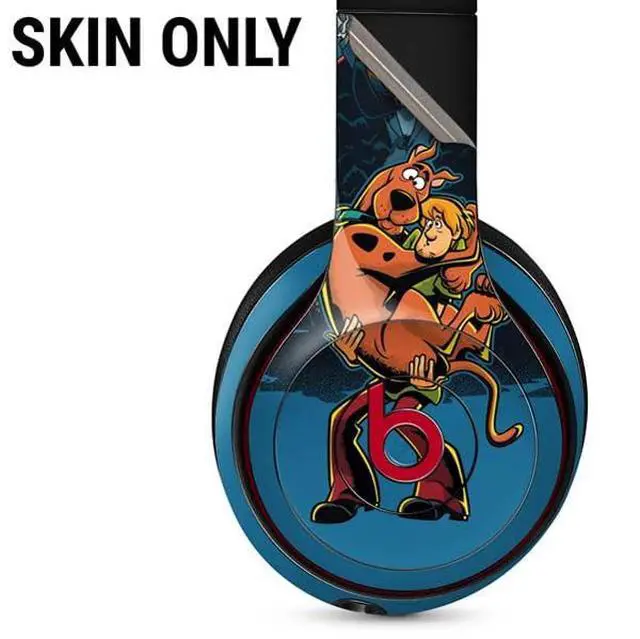 Alt view image 2 of 3 - Decal Audio Skin Compatible with Beats Solo 3 Wireless - Officially Licensed Scooby Doo Beware of Dracula Design