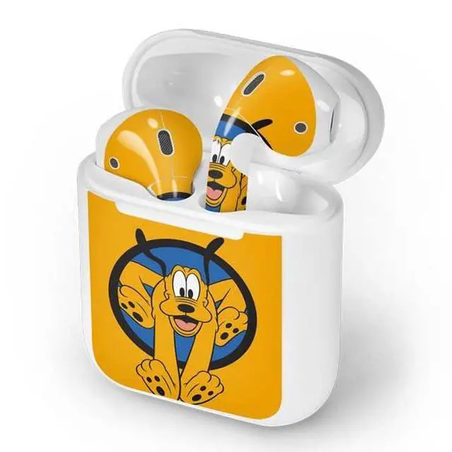 Alt view image 4 of 4 - Decal Audio Skin Compatible with Apple AirPods - Officially Licensed Disney Friends Pluto Design