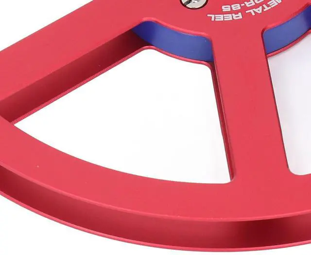Alt view image 7 of 7 - Universal 1/4 7 Inch Nab Aluminum Metal Tape Take Up Reel, Sound Tape Empty Reel with 6 Holes, for Open Reel Audio (Red)