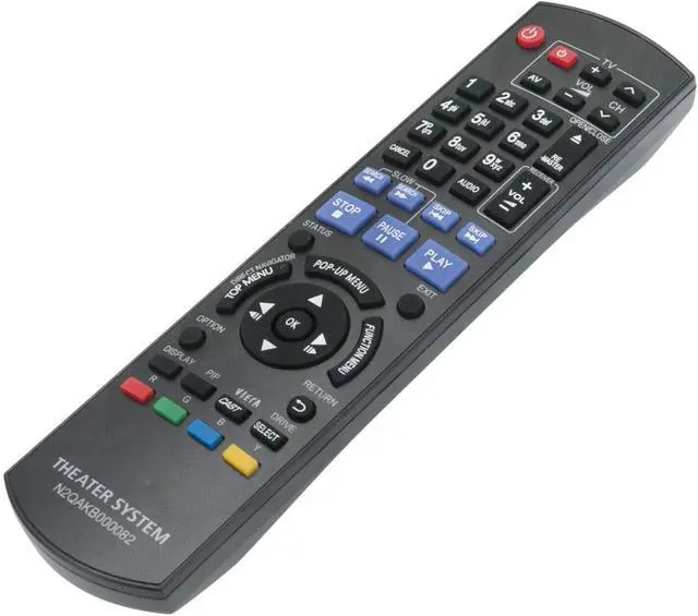Alt view image 3 of 4 - New N2QAKB000082 Replaced Remote for Panasonic Blu-ray Player DMP-BD65 DMP-BD45