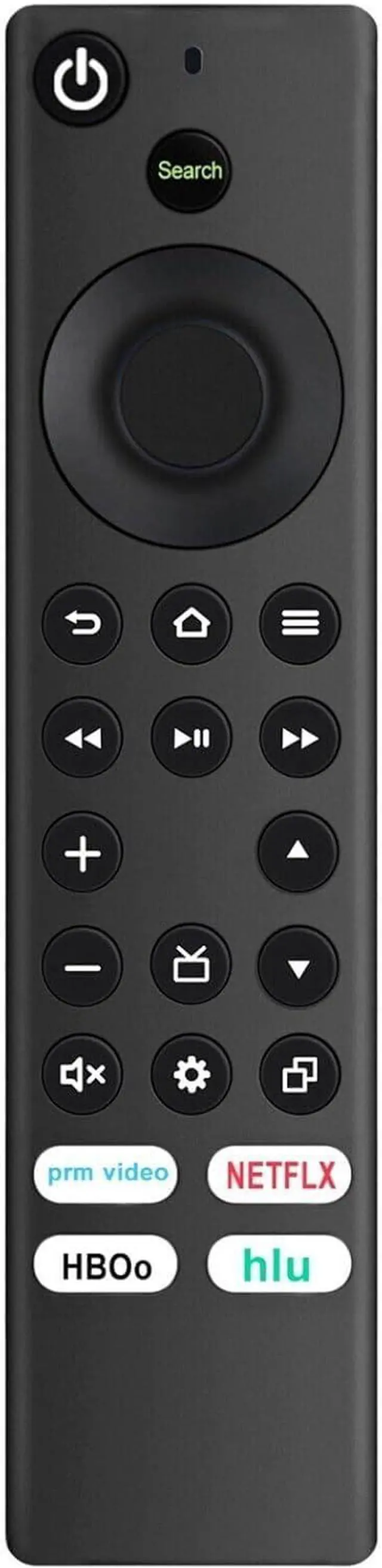 Main image of Replacement TV Remote Control Controller for Hisense 43QD6QF 43", 50QD6QF 50", 55QD6QF 55" QD6 Series QLED 4K UHD Smart TV (2025 Model)