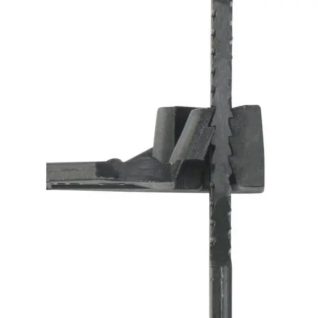 Alt view image 2 of 4 - GB 46-310UVB 11" Double Lock Cable Ties 75-lb Black - 100 per Bag