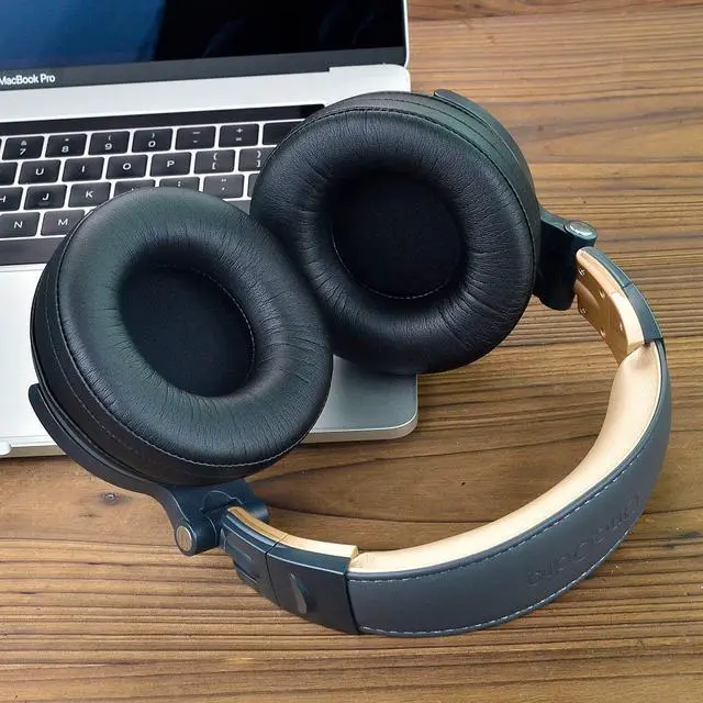 Alt view image 6 of 7 - For OneOdio Studio Pro Earpads, Protein Leather Replacement Ear Pads for OneOdio Studio Pro 10/30/50/Monitor 60/Pro C Headphones Ear Cushions