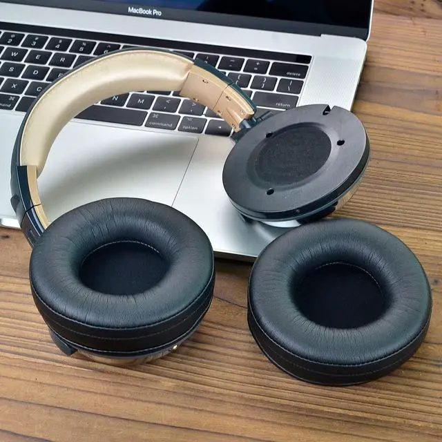 Alt view image 5 of 7 - For OneOdio Studio Pro Earpads, Protein Leather Replacement Ear Pads for OneOdio Studio Pro 10/30/50/Monitor 60/Pro C Headphones Ear Cushions