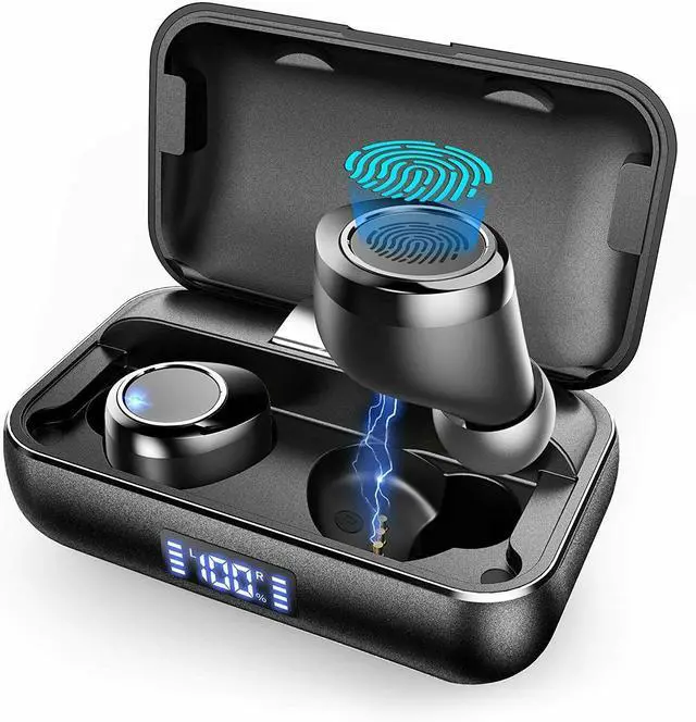 Alt view image 2 of 7 - TWS Earphones Wireless Earbuds Compatible with Samsung Galaxy A16 5G, Headphones True Stereo Headset Hands-Free Mic Charging Case