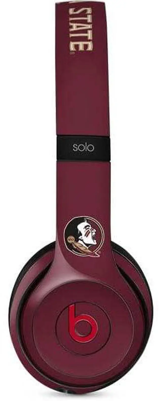 Main image of Decal Audio Skin Compatible with Beats Solo 3 Wireless - Officially Licensed Florida State FSU Seminoles Design