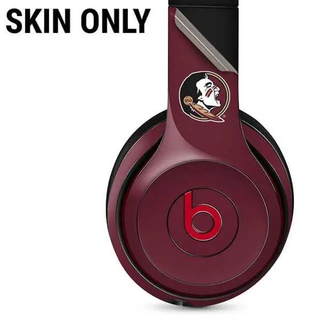 Alt view image 2 of 3 - Decal Audio Skin Compatible with Beats Solo 3 Wireless - Officially Licensed Florida State FSU Seminoles Design