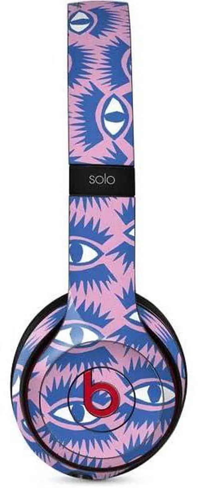 Main image of Decal Audio Skin Compatible with Beats Solo 3 Wireless - Officially Licensed Bouffants and Broken Hearts Bold Eyes 2 Design