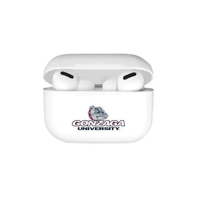 Alt view image 5 of 5 - AirPods Case, Gonzaga University AirPods Pro (Gen 1 & 2) / White (TPU)