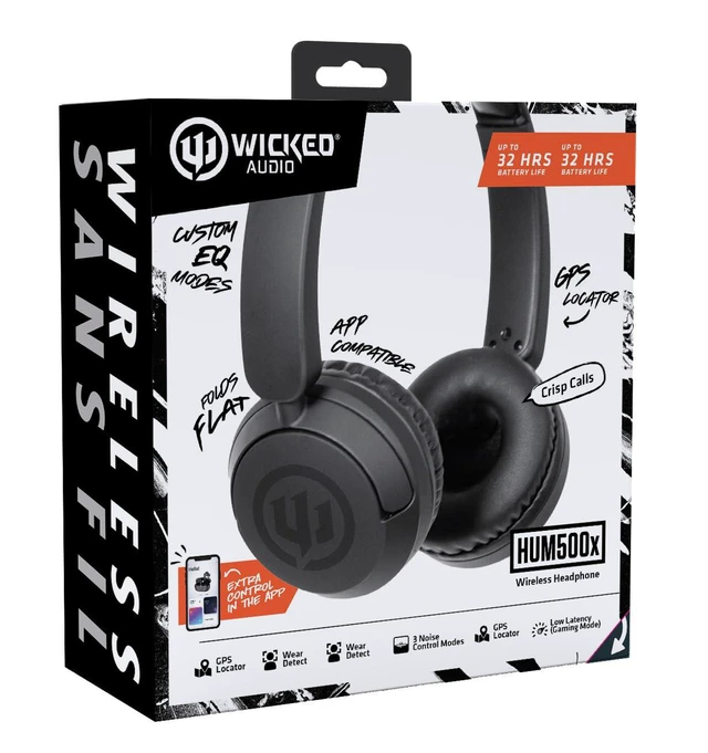 Alt view image 6 of 6 - Hum 500x Wireless Headphones