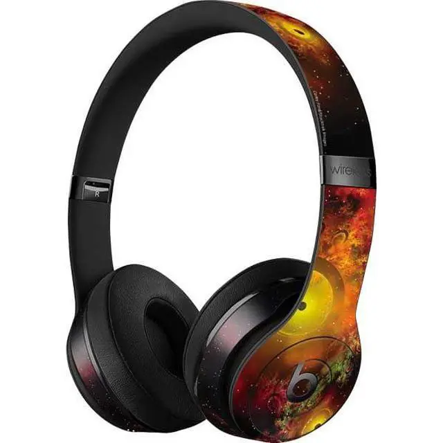 Alt view image 3 of 3 - Decal Audio Skin Compatible with Beats Solo 3 Wireless - Officially Licensed StockTrek Colorful Nebulae and Interstellar Matter Design