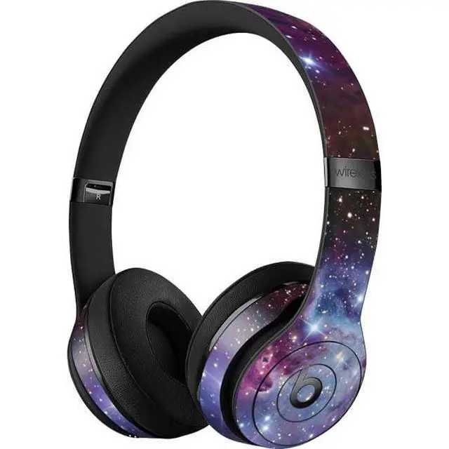 Alt view image 3 of 3 - Decal Audio Skin Compatible with Beats Solo 3 Wireless - Officially Licensed The Fox Fur Nebula Design
