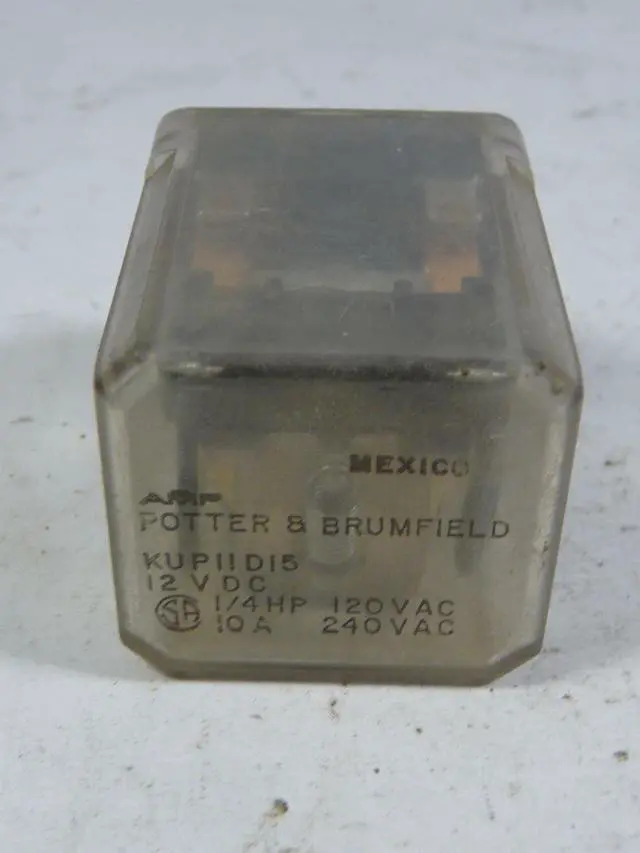 Alt view image 3 of 3 - KUP-11D15-12 Relay
