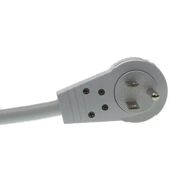 Alt view image 7 of 7 - Surge Protector 6 Outlets Power Strip with 2 USB Ports, 2.4A, 360 Degree Flat Rotating Plug, EMI/RFI Noise Filter, White, 6 Foot Power Cord