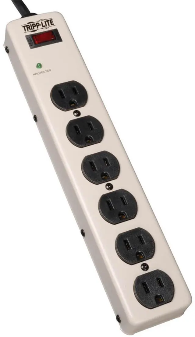 Main image of PM6SN1 6-Outlets Surge Suppressor - Receptacles: 6 x NEMA 5-15R - 900J (151579A)