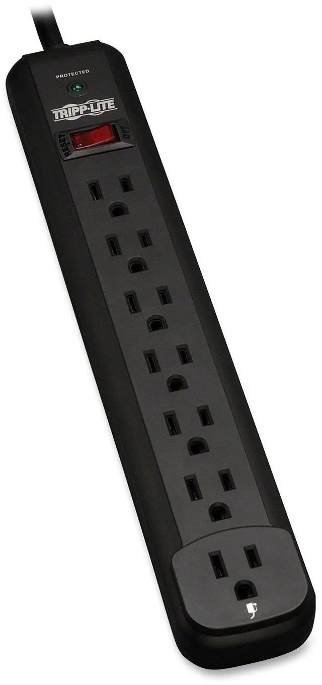 Main image of Protect It! TLP712B 7-Outlets Surge Suppressor - Receptacles: 7 x NEMA 5-15R - 1080J