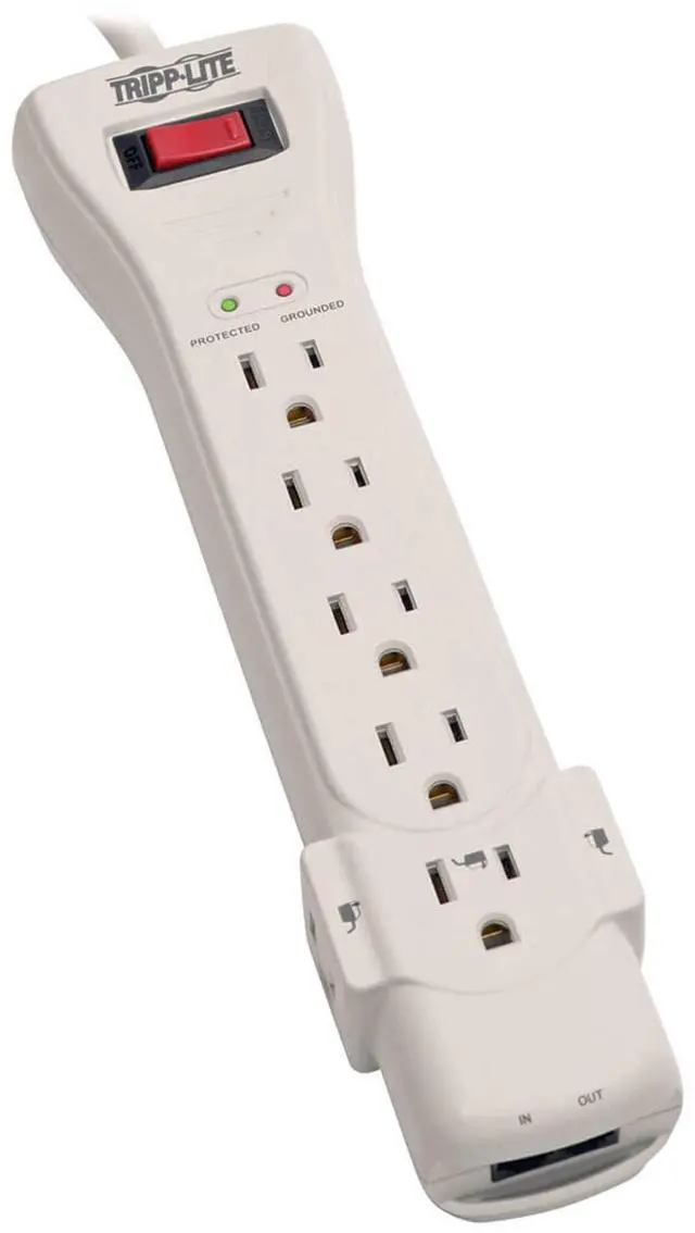 Main image of SUPER7TEL15 Lite ProtectIT 7 Outlets 120V Surge Suppressor - 7 x NEMA 5-15R - 1.80 kVA - 2520 J - 120 V AC Input - 120 V AC Output
