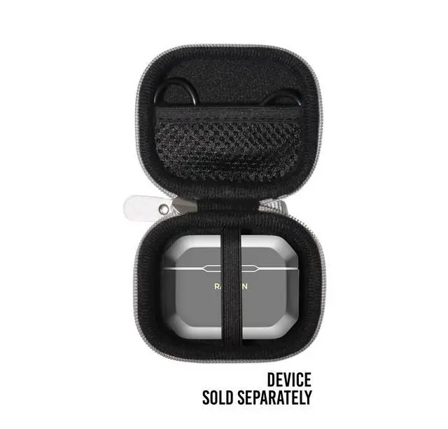 Alt view image 3 of 5 - TWE Earbuds Case for Raycon The Gaming Bluetooth True Wireless Earbuds with Built in Mic (Gray)