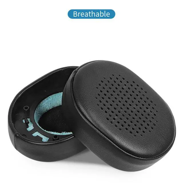 Alt view image 6 of 7 - Protein Leather Ear Pads for KEF M400 M500 Headphones Earpads/Ear Cushion/Ear Cups, Headset Ear Cover Repair Parts