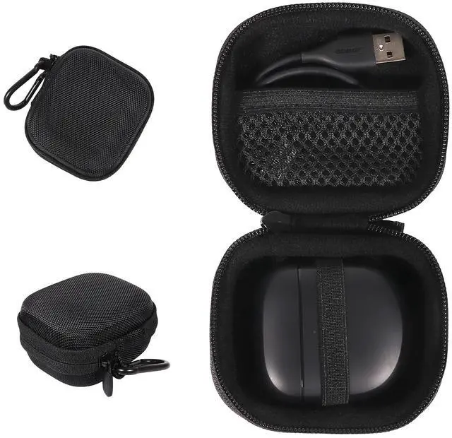 Main image of Earbuds Case for Bose QuietComfort Earbuds II Wireless Noise Cancelling in-Ear Headphones (Black)