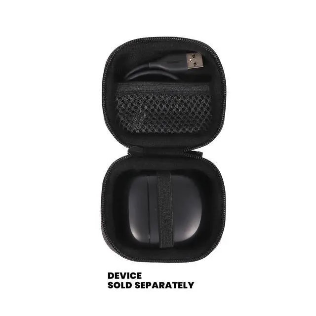 Alt view image 3 of 5 - Earbuds Case for Bose QuietComfort Earbuds II Wireless Noise Cancelling in-Ear Headphones (Black)