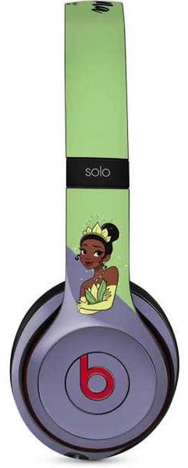 Main image of Decal Audio Skin Compatible with Beats Solo 3 Wireless - Officially Licensed Disney Princess Tiana Art Design