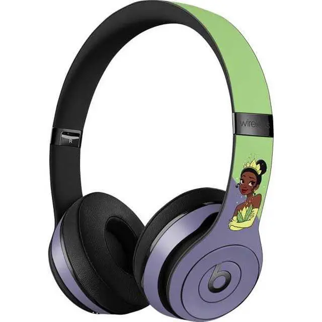 Alt view image 3 of 3 - Decal Audio Skin Compatible with Beats Solo 3 Wireless - Officially Licensed Disney Princess Tiana Art Design