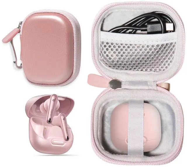 Main image of Earbuds Case Compatible with soundcore by Anker Liberty 4 NC Wireless Earbuds (Pink)