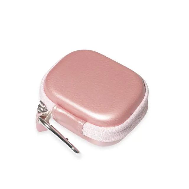 Alt view image 5 of 5 - Earbuds Case Compatible with soundcore by Anker Liberty 4 NC Wireless Earbuds (Pink)