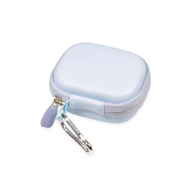 Alt view image 4 of 5 - Earbuds Case Compatible with soundcore by Anker Liberty 4 NC Wireless Earbuds (Light Blue)