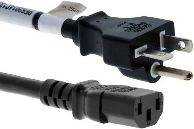 Main image of Heavy Duty 14 AWG, 6-20P to C13, (NEMA 6-20P to IEC-60320-C13) 15A/250V (8 Feet (2.5 Meter))