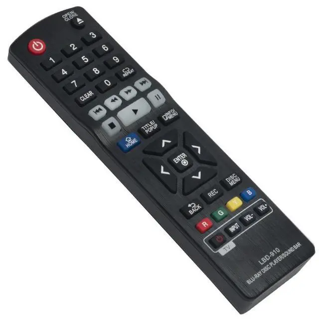 Alt view image 3 of 5 - LBD-910 Remote Control for LG Blu-Ray Disc DVD BD Player | No programming or pairing needed, Replacement Remote Compatible Models B0540N BH5140S BP135 BP300 BP330 BP330N