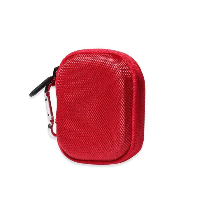 Alt view image 2 of 5 - case for TOZO T21 Wireless Earbuds, 5.3 Bluetooth Headphone and T20 Wireless Earbuds Bluetooth Headphones (Red)