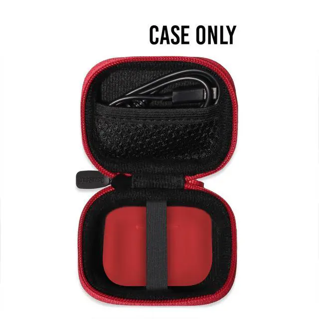 Alt view image 3 of 5 - case for TOZO T21 Wireless Earbuds, 5.3 Bluetooth Headphone and T20 Wireless Earbuds Bluetooth Headphones (Red)