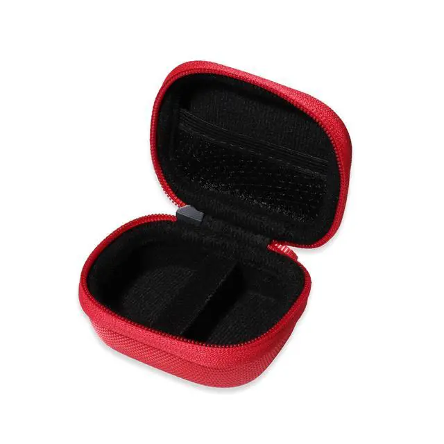 Alt view image 4 of 5 - case for TOZO T21 Wireless Earbuds, 5.3 Bluetooth Headphone and T20 Wireless Earbuds Bluetooth Headphones (Red)