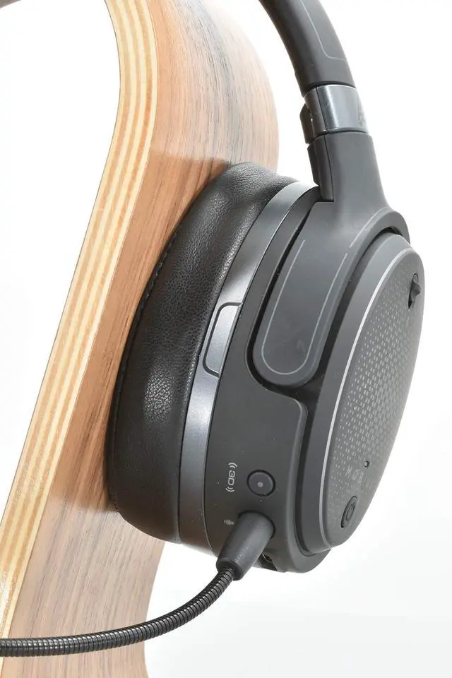 Alt view image 5 of 6 - Dekoni Replacement for Audeze Mobius and Penrose Earpads, Gaming Headset Foam Pads, Black, 1 Pair (Choice Leather)