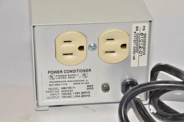 Alt view image 3 of 4 - Power Conditioner ABC100-11 - 1.0 Amp Output with 2 Oulets