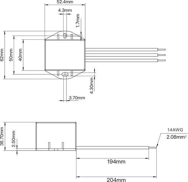 Alt view image 2 of 2 - WTH-SG/TL20PG-320 UL Listed Surge Protector Adding Strong Surge Protection to Wall Outlets | Power Strip | Precision Instruments | Appliance